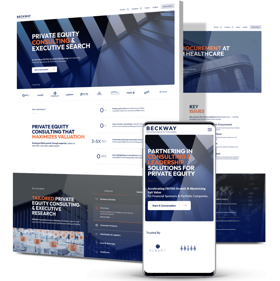 Página web corporativa profesional para empresas en Caracas